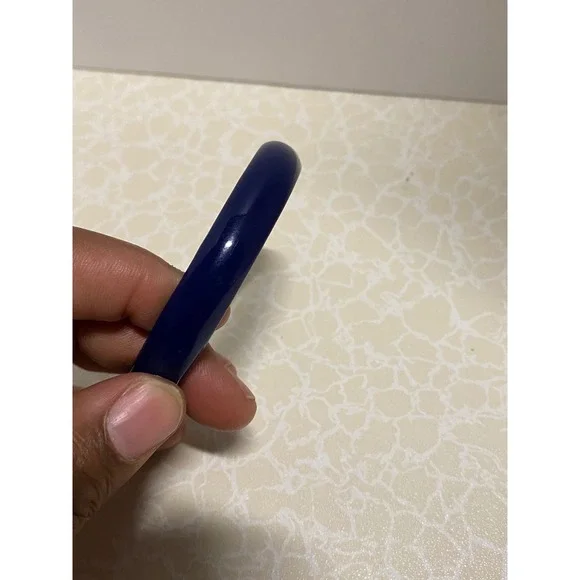 Women's Fashion Bangle Bracelet Blue - Picture 4 of 11